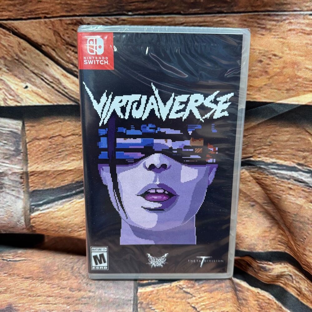 VirtuaVerse Nintendo Switch Limited Run Games LRG Cyberpunk Brand New Sealed